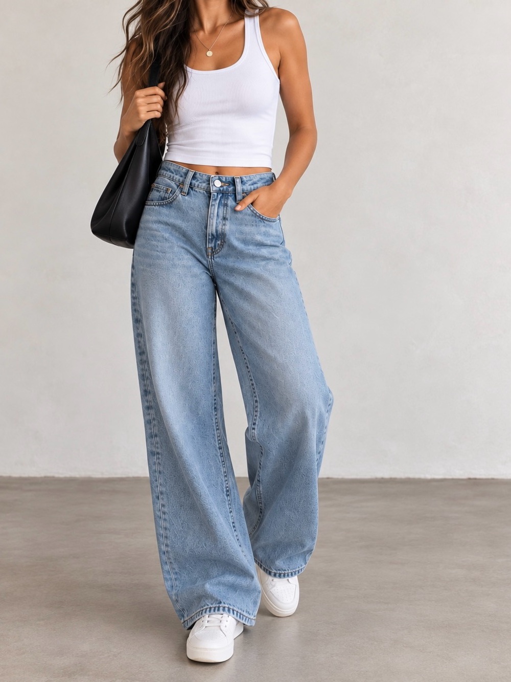 Unspun x Resortecs Custom Wide Leg Jeans Organic Cotton 30x32
